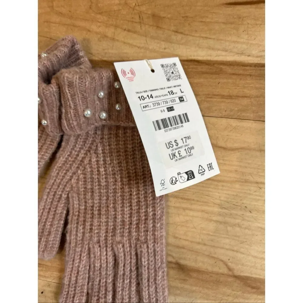 Zara girl mittens